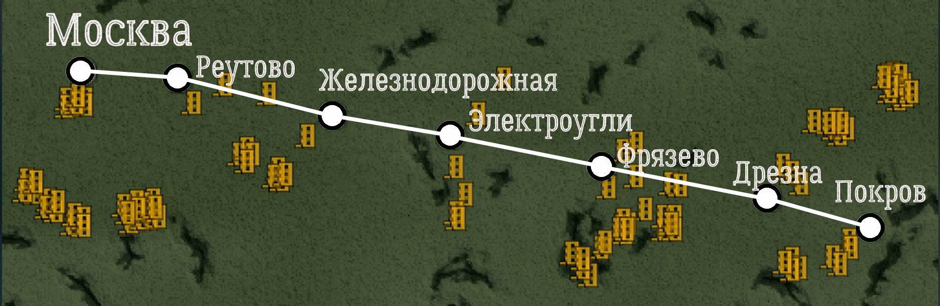 Карта петушков владимирской области